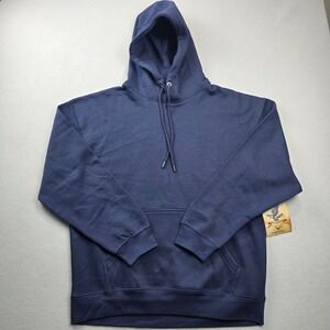 Buckhorn River DBL BR Ranch Mens Navy Blue Pullover Hoodie MBBM522-NVYM Size M